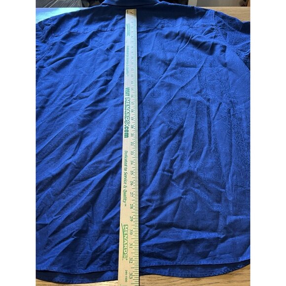 Mens Robert Graham Colored Cuff Button Up Shirt Sz 2XL Classic City Professional - Picture 9 of 16